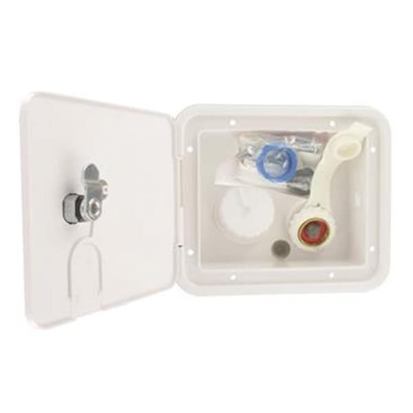 Valterra Fresh Water Inlet- White V46-A012000VP - main